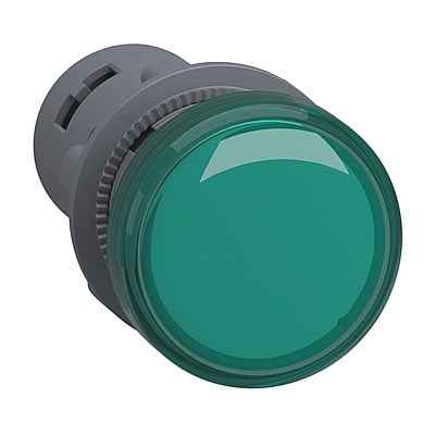 СИГНАЛ. ЛАМПА, ЗЕЛЕН., ~220В, XА2EVM3LC