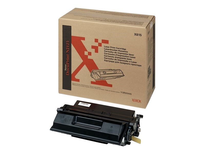 XEROX DocuPrint N2125 SD YLD BLACK TONER