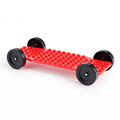 Grand Prix Lego Car Base and Wheels