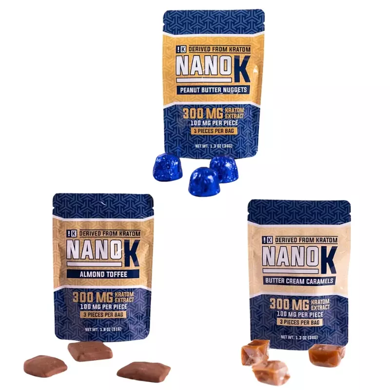 XITE NANO K PEANUT BUTTER NUGGETS 8 BAGS/BOX