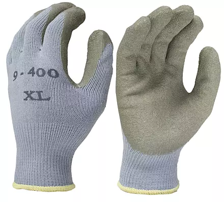 Jersey lined rubber dipped, palm coated