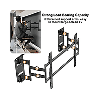 BRACKETS XL-120 Heavy Duty Full Motion Cantilever TV Mount Up to 120" Screen