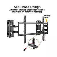 BRACKETS XL-120 Heavy Duty Full Motion Cantilever TV Mount Up to 120" Screen