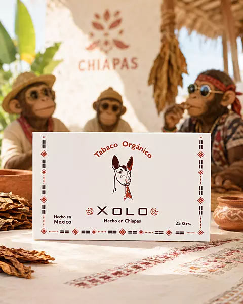 TABACO XOLO HERBALL ORGANICO 25GR