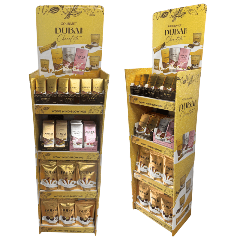 BeeMax Dubai Corrugated Empty FDU Display