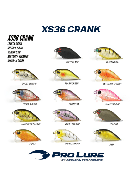 Pro Lure XS36 Crank X-shallow