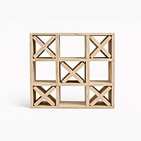 Tic Tac Toe Wooden Shelf | 9mm