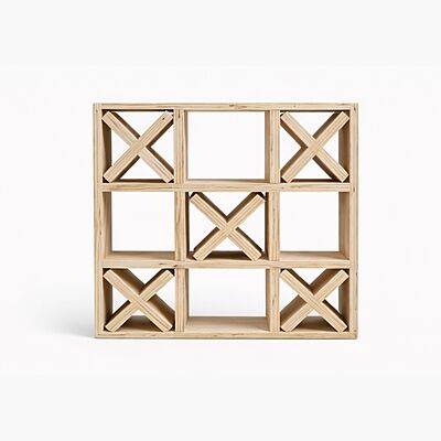 Tic Tac Toe Wooden Shelf | 9mm