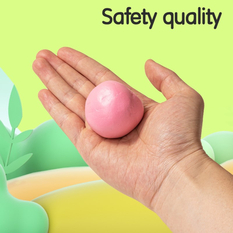 DELI GENIUS Y002-GN PLASTICINE 500G GREEN