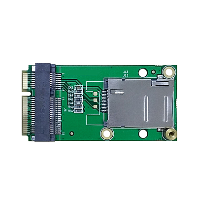 4G LTE Mini PCIe to Mini PCIe Adapter with Push-Push SIM Slot – Compatible with Quectel EC25, Ideal for IoT, M2M, Raspberry Pi, Industrial Routers