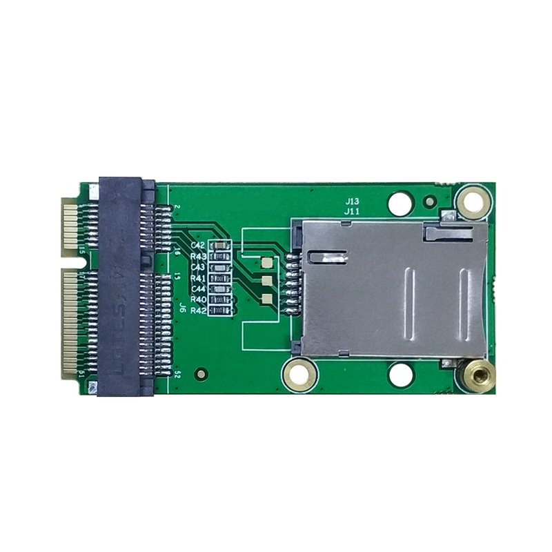 4G LTE Mini PCIe to Mini PCIe Adapter with Push-Push SIM Slot – Compatible with Quectel EC25, Ideal for IoT, M2M, Raspberry Pi, Industrial Routers