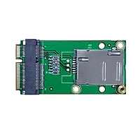 4G LTE Mini PCIe to Mini PCIe Adapter with Push-Push SIM Slot – Compatible with Quectel EC25, Ideal for IoT, M2M, Raspberry Pi, Industrial Routers