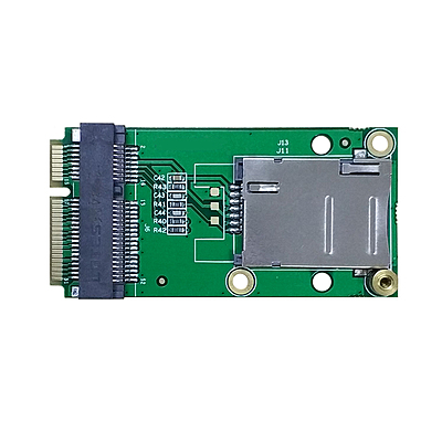 4G LTE Mini PCIe to Mini PCIe Adapter with Push-Push SIM Slot – Compatible with Quectel EC25, Ideal for IoT, M2M, Raspberry Pi, Industrial Routers