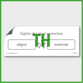 zY1 Science (Everyday Materials) Pre-Filled Thinking Hard 1