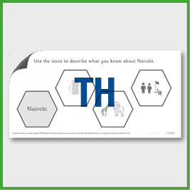 zY2 Geography **RUNOVER** (Compare...London and Nairobi) Pre-Filled Thinking Hard 3