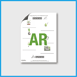 zY2 Science (Plants) High Frequency Transferable Words AR