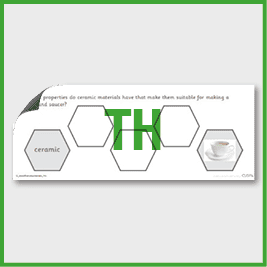 zY2 Science (Uses of Everyday Materials) Pre-Filled Thinking Hard 1