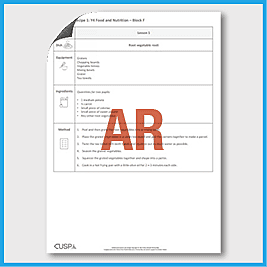 zY4 DT F (Food and Nutrition) AR2 Supporting Recipes