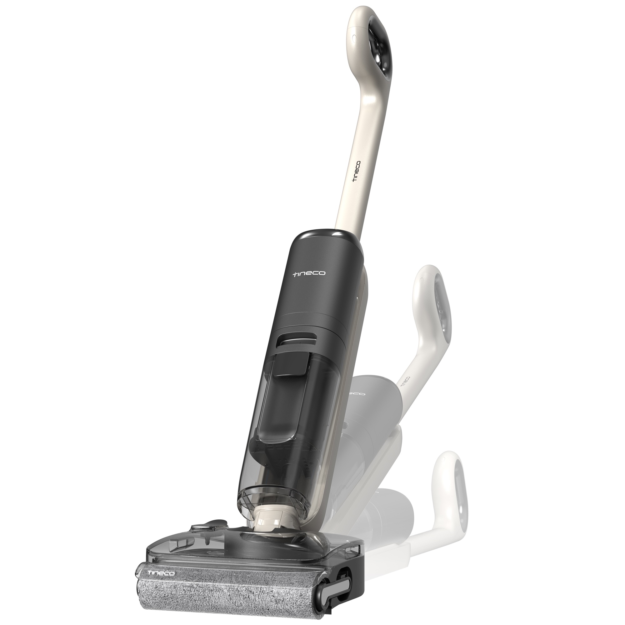 Tineco iFLOOR Y5 Stretch - 180 LayFlat, 40min WetDry Cordless Vacuum Stick