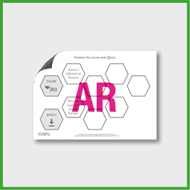 zY5 History **RUNOVER** (Ancient Greece) Cause and Effect Hexagons