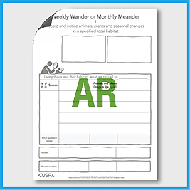 zY5 Science (Living Things…) Weekly Wander AR