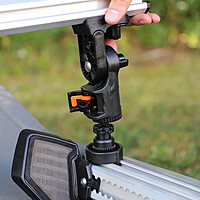 YakAttack Command Center CrossBar - Track Mounted LockNLoad™ Mounting System