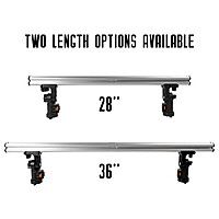 YakAttack Command Center CrossBar - Track Mounted LockNLoad™ Mounting System