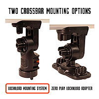 YakAttack Command Center CrossBar - Track Mounted LockNLoad™ Mounting System
