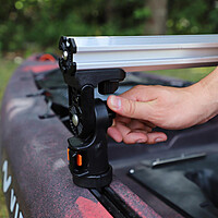 YakAttack Command Center CrossBar - Track Mounted LockNLoad™ Mounting System