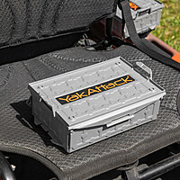 YakAttack TracPak Stackable Storage Box - Battleship Grey YakAttack TracPak Stackable Storage Box - Battleship Grey