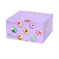 Air Dry Clay For Kids - Sweet Dessert House 12pcs Pack With Tool kit