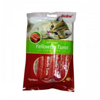 BIOLINE CAT TREATS -YELLOWFIN (CAT TREAT) BIOLINE CAT TREATS -YELLOWFIN (CAT TREAT)