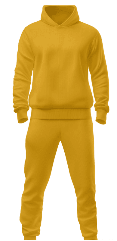 300gsm polycotton Plain MensTracksuit Two-Piece