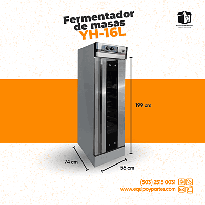 YH-16-L Fermentador de 16 latas.