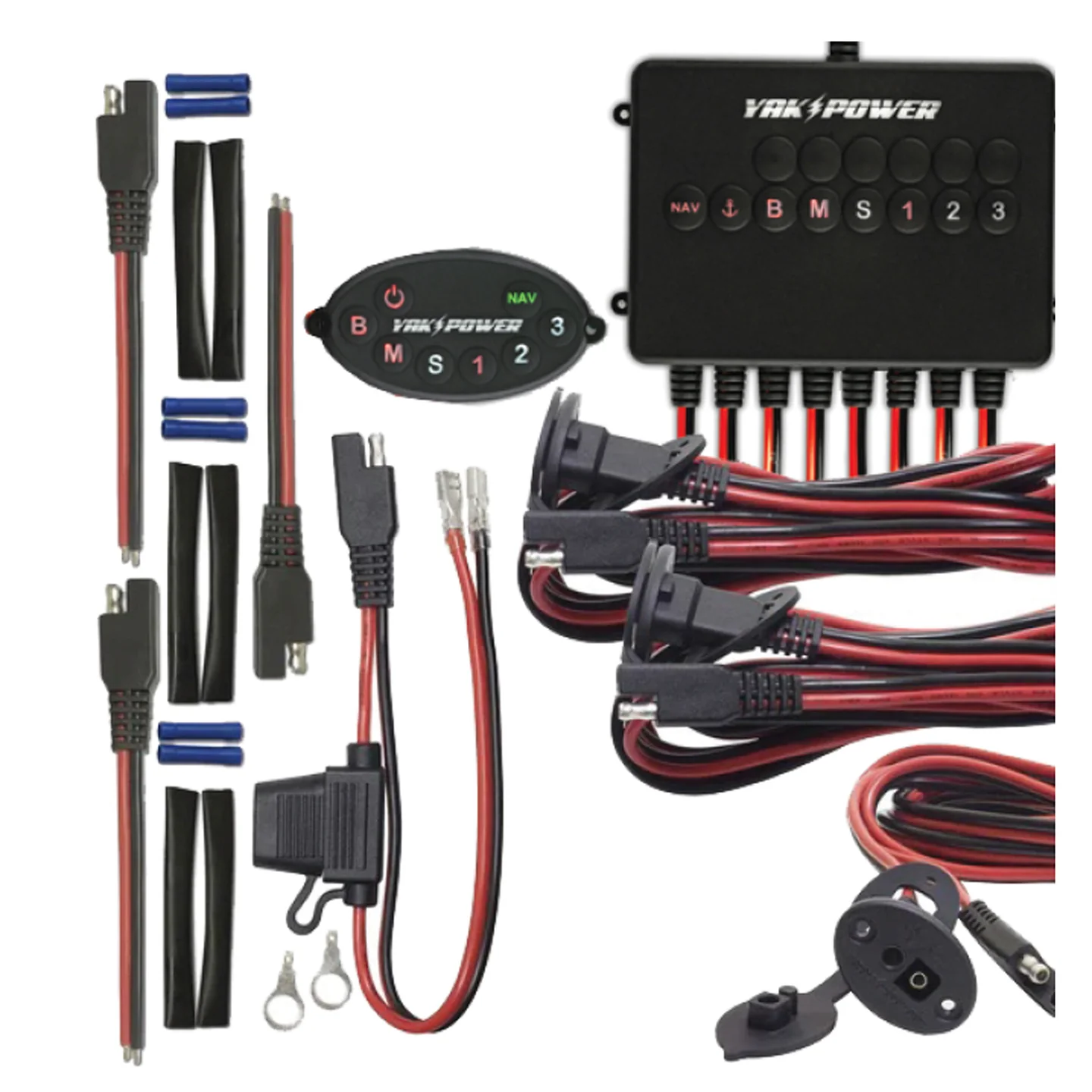 Yak-Power 8 Circuit Wireless Serious Complete System Yak-Power 8 Circuit Wireless Serious Complete System