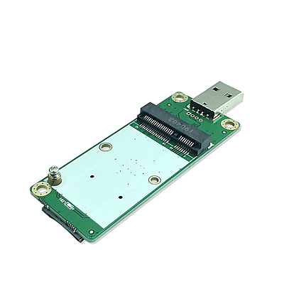 Mini PCIe to USB Adapter with SIM Slot – Industrial 4G LTE Modem Converter for Quectel EC25/EC20, Ideal for Raspberry Pi, Routers, IoT, M2M, CCTV Applications