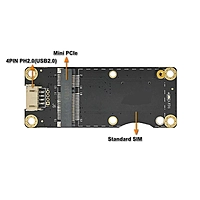 4G LTE Mini PCIe to USB Adapter with SIM Slot – 4PIN PH2.0 USB 2.0 Connector for Quectel EC25 EC20 Modules, Ideal for Industrial Router, IoT & M2M Integrations
