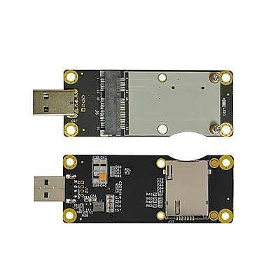 4G LTE Mini PCIe to USB 2.0 Adapter with SIM Slot – Industrial Adapter for Quectel EC25/EC20 and Other WWAN Modules, Ideal for Routers, IoT, CCTV & M2M Devices