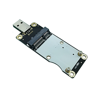 4G LTE Mini PCIe to USB 2.0 Adapter with SIM Slot – Industrial Adapter for Quectel EC25/EC20 and Other WWAN Modules, Ideal for Routers, IoT, CCTV & M2M Devices