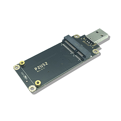 Industrial 4G LTE Mini PCIe to USB Adapter with SIM Card Slot – USB 2.0 Interface for Quectel EC25/EC20 LTE WWAN Modules, Designed for IoT/M2M Systems & Routers
