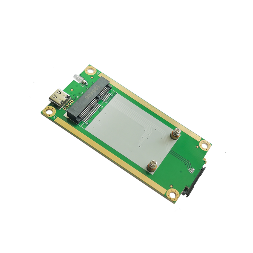 4G LTE Industrial Mini PCIe to USB Type-C 3.1 Adapter with SIM Slot – USB 2.0 Interface for Quectel EC25/EC20, Ideal for IoT, Raspberry Pi, Industrial Networking