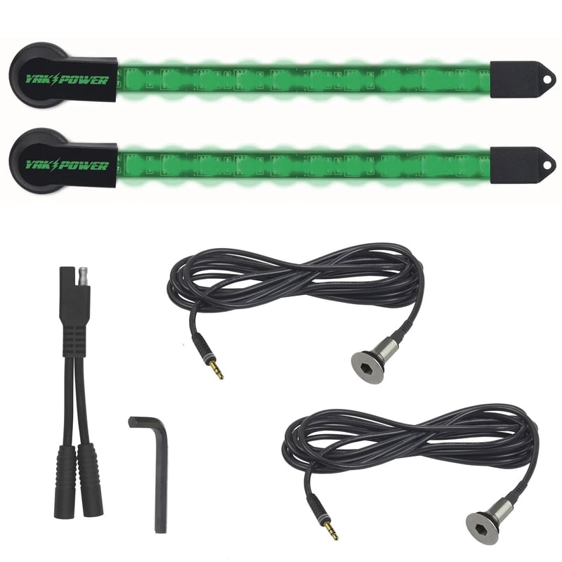 Yak-Power 2pc Green LED light Kit Yak-Power 2pc Green LED light Kit