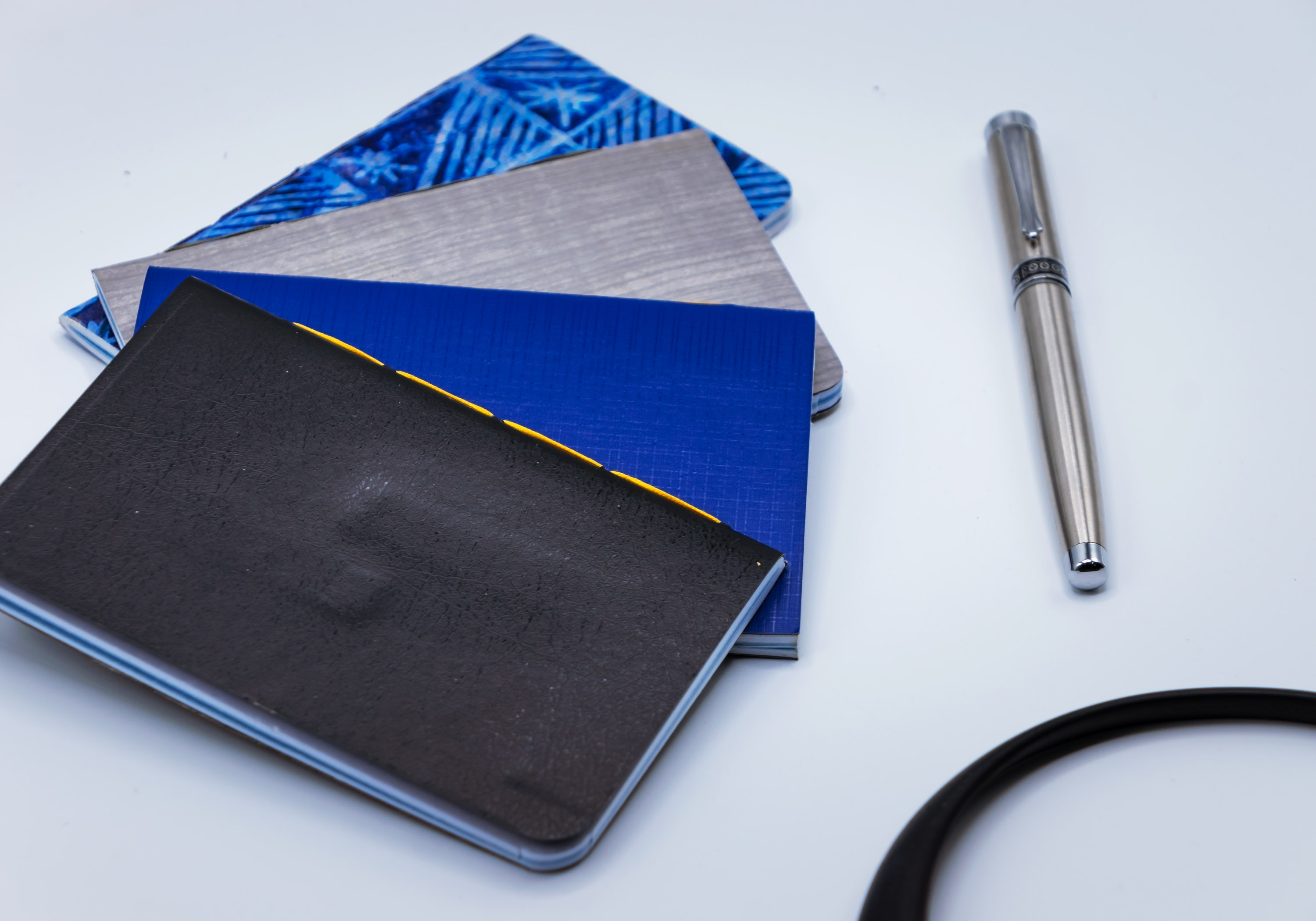 Devo Flexi Premium Leather Pocket Journals * 2 | Personalised = Handcrafted