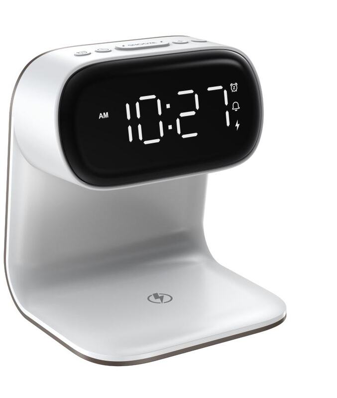 Clock Lamp with Wireless Charger