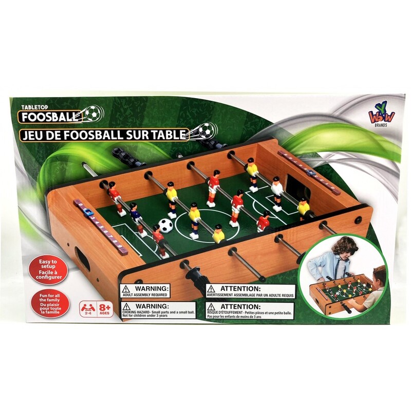 YWow Wooden Tabletop Foosball