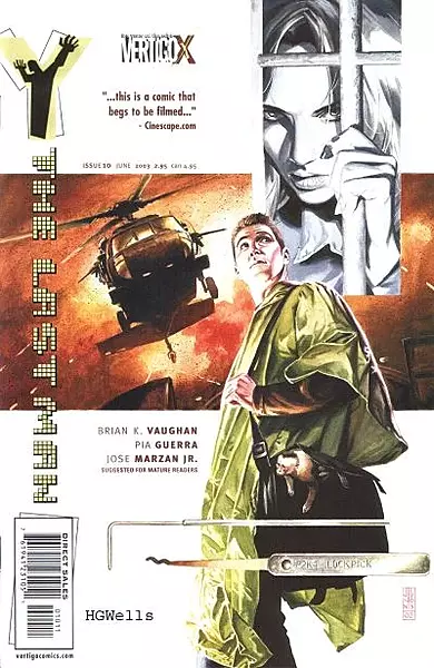 Y The Last Man #10 (Vertigo Comics)