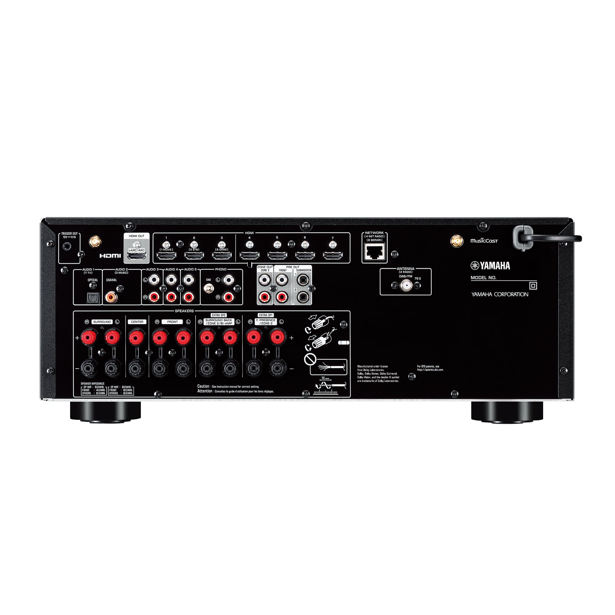 Yamaha RX-V6A 7.2 8K Receiver