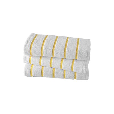 Yellow Stripe Pool and Beach Towel