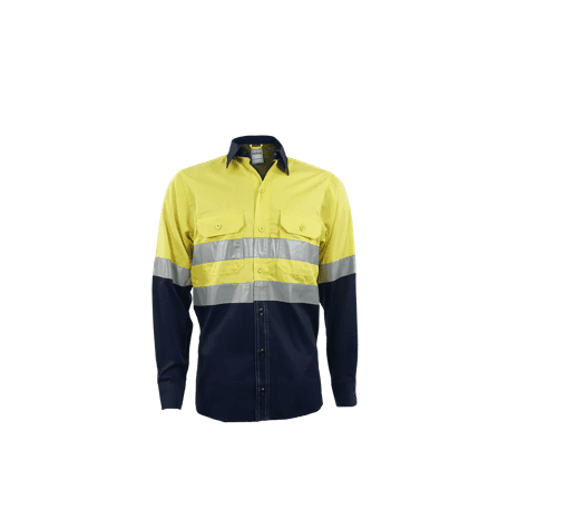 Vented Reflective Mining Shirt