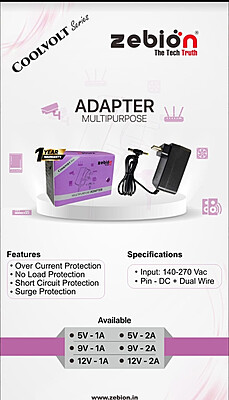 Adapter Zebion COOLVOLT 5V/1A